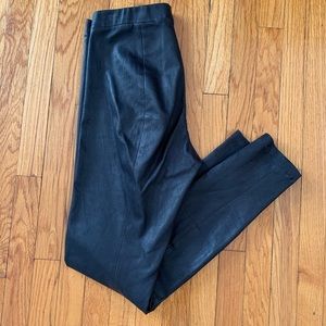 Vince lamb leather leggings- size SM